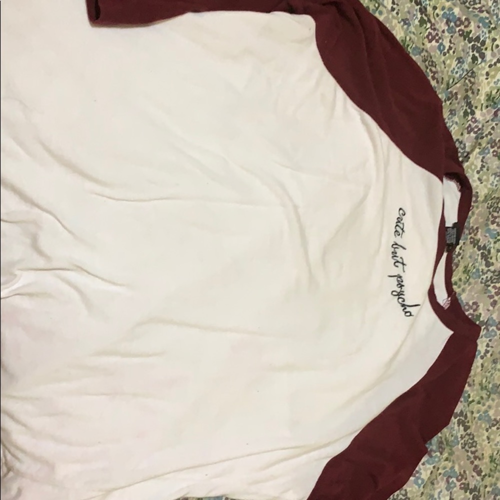 A long sleeve shirt